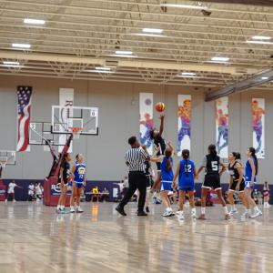 Picture of basketball play